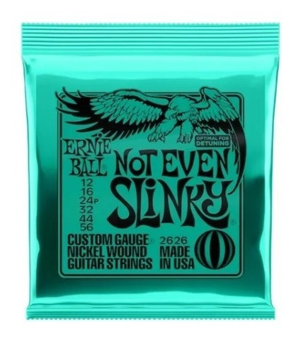 Encordoamento Guitarra Ernie Ball Not Even Slinky 012 2626