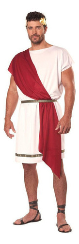 Disfraz Cosplay Toga Hombre, Traje Guerrero Espartano Romano