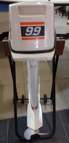 Imagen 14 de 18 de Motor Johnson Fuera De Borda Usado 9.9 Hp Pata Larga