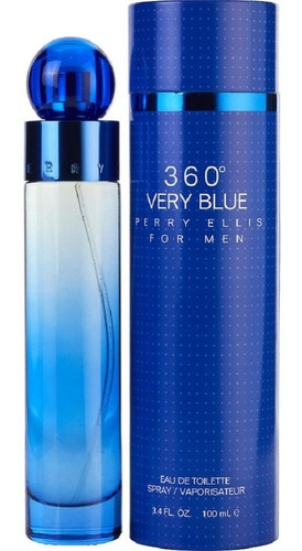 Perfume Perry Ellis 360 Very Blue Edt 100ml Caballeros.