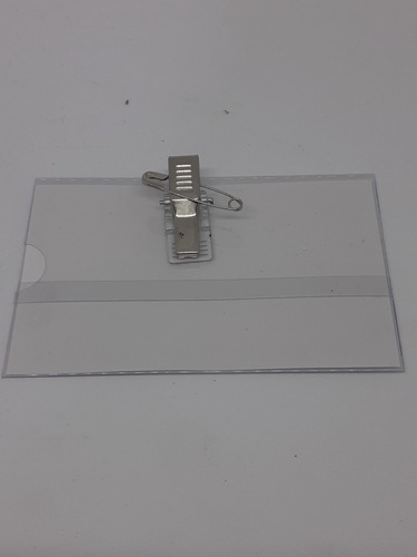 Imagen 1 de 2 de Identificador Con Broche Y Alfiler Caja X 50