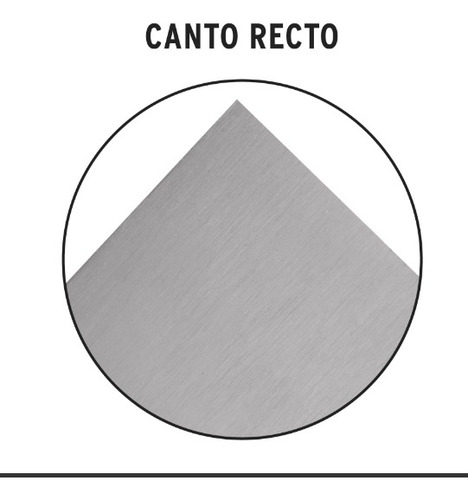 Llana Canto Recto 10 Remaches