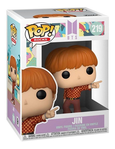 Funko Pop Rocks Nuevo Vinilo 10cm - Bts Idol - Jin