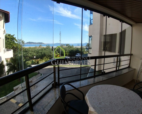 Imagem 2 de 30 de Apartamento Pé Na Areia Com Vista Mar, Residencial Á Venda, Ponta Das Canas, Florianópolis Sc - Ap00643 - 69549931