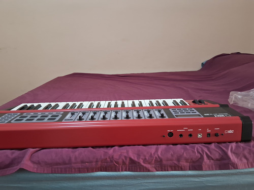 Teclado Controlador Midi Kolt Kontrolkey 49 Pro Usb Vermelho
