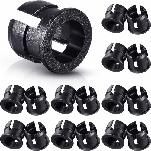 200 Pieces Black Plastic 5 Mm Led Holder Light Emitting Diod