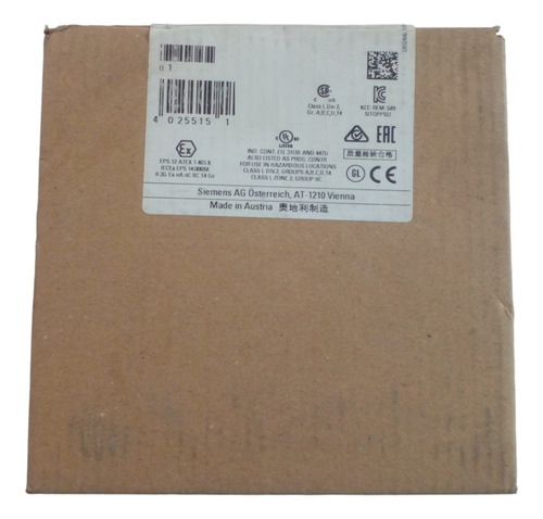 Fuente Alimentación, Siemens, Modelo: 6ep1334-2ba20