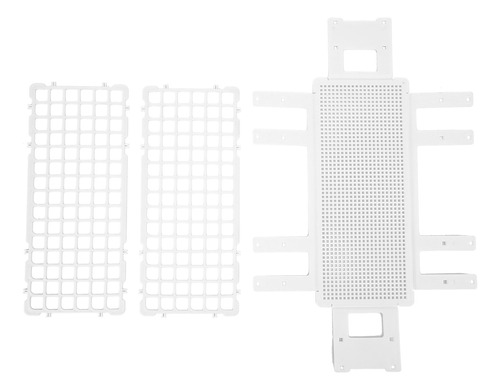 Juego De 5 Estantes De Plástico Para Tubos De Ensayo De Labo