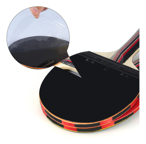 Set De 2 Raquetas De Ping Pong Con 3 Pelotas,Set De Raquetas Ping Pong Pelotas Profesional Tenis De Mesa,raquetas de ping pong,ping pong