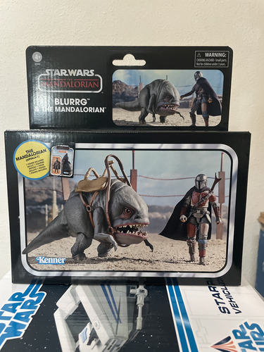 Star Wars Blurrg & The Mandalorian Vintage Collection Nuevo (Usado)