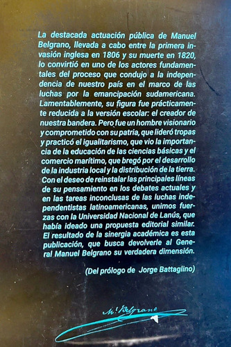 Imagen 2 de 3 de El Legado De Manuel Belgrano.