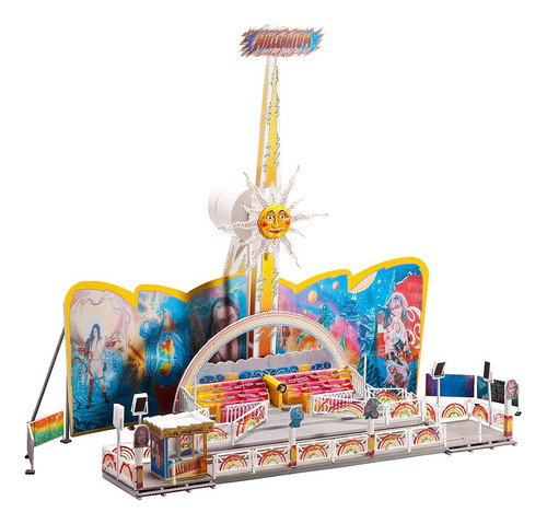 140429 rainbow Millenium Ride Ho Escala Kit Construccion