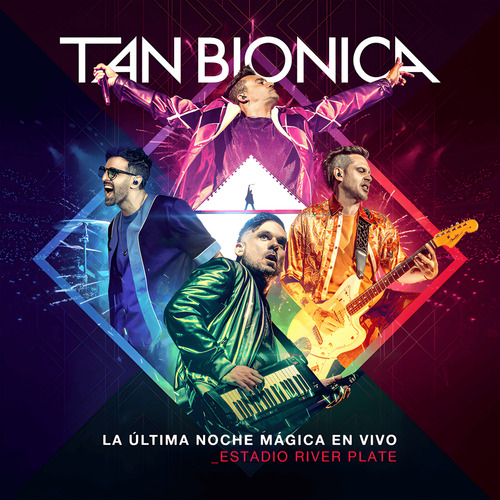 Tan Bionica - La Ultima Noche Magica Vivo Cd Estándar Estándar