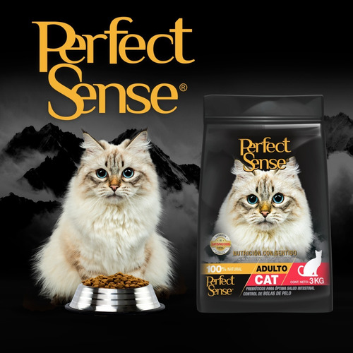 Alimento Perfect Sense Gato Adulto Sabor Pollo En Bolsa De 3kg