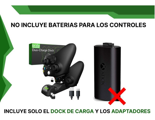 Base Estacion De Carga Para Joystick Ps5 Soporte Dual Orzly