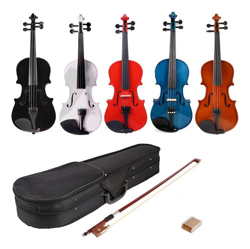 Violin De Estudio Completo Yirelly Estuche Arco Resina