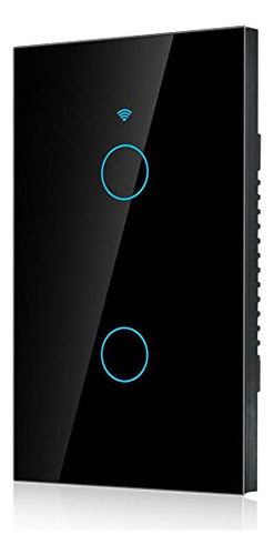 Interruptor Inteligente Táctil Wifi Control Remoto Fácil Ins