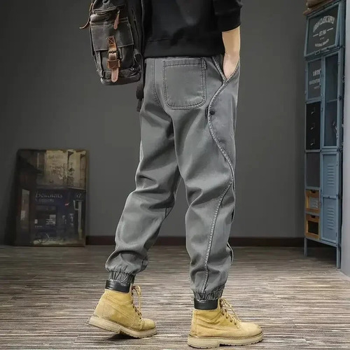 Pantalones Harem Casuales De Verano Para Hombre, Ropa De Tra