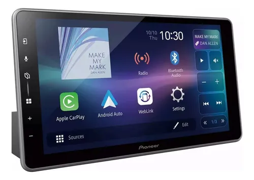comprar Pantalla Flotante Pioneer 9 Car Play, Wifi Dmh-zf7650bt Color Negro