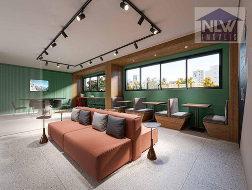 Studio Com 1 Dormitório À Venda, 24 M² Por R$ 305.700,00 - Campo Belo - São Paulo/sp - St0158