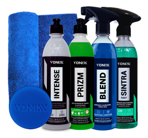Prizm Restaurador Vidros Cera Blend Sintra Intense Vonixx