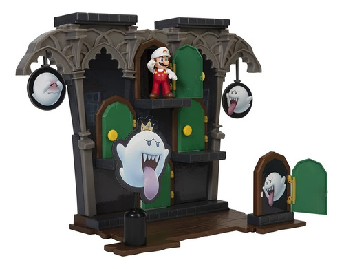 Nintendo - Deluxe Boo Mansión Set Con Accesorios Super Mario