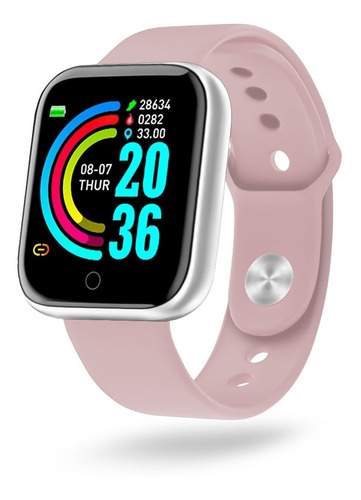 Reloj Inteligente D20 Smartwatch Fitness Cardíaco - Otec