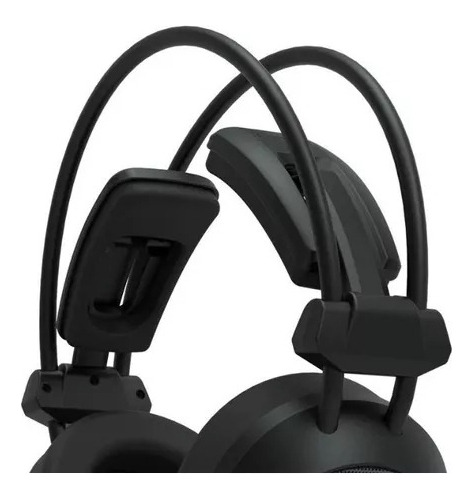 Fone De Ouvido Over-ear Gamer Fortrek Rgb Vickers Com Luz Led