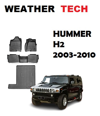 Alfombras Weather Tech Hummer H2 2003-2010