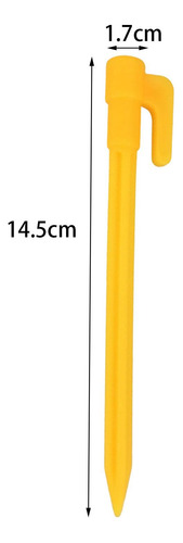 3 X 10 Unids Estacas Para Tiendas De Campaña Clavijas Para