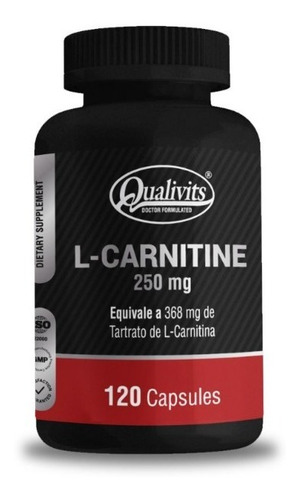 L-carnitine Qualivits 250 Mg   120 Cápsulas