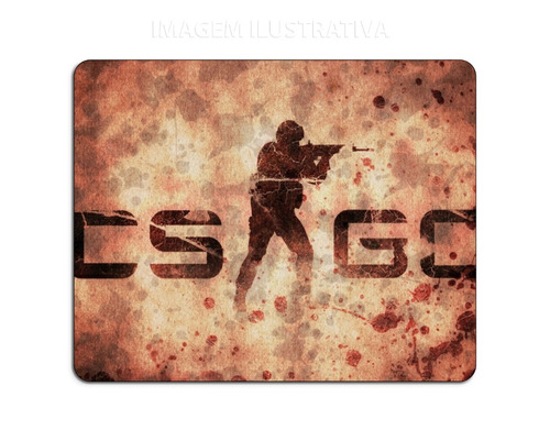 Imagem 2 de 3 de Mouse Pad Counter Strike Personalizado