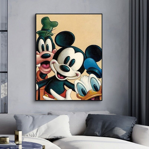 Quadro Decorativo Mickey Mouse Disney 70x50