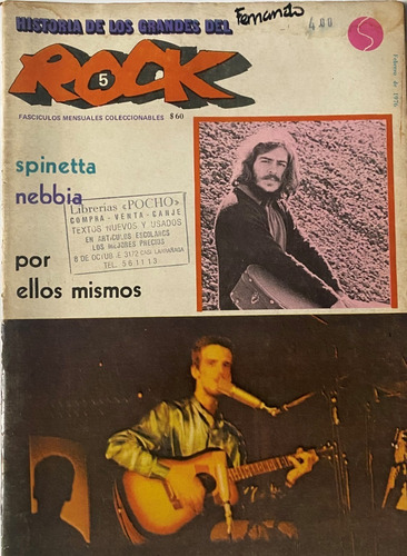 Los Grandes Del Rock, 2 Revistas, 1976, 36 Pág, F21b7