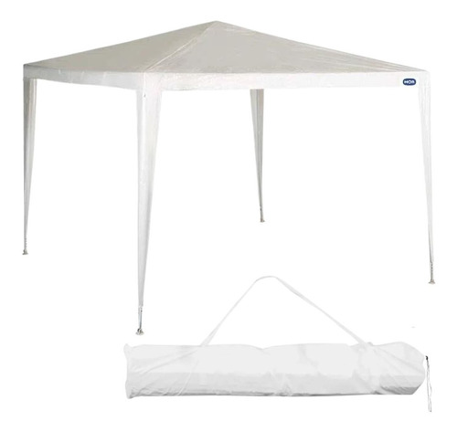 Tenda 3x3 Praia Gazebo Barraca Camping + Bolsa De Transporte Cor Branco