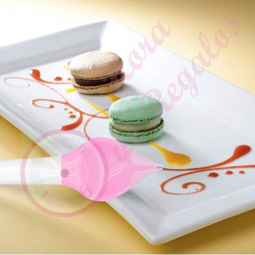 Cuchara Embudo Para Chocolate Decoración Repostería Bombones