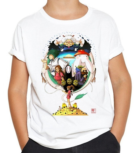 Remera De Niño Studio Ghibli G Diseño Exclusivo