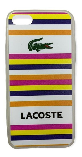 Funda (case) Acrílico Lacoste Para iPhone