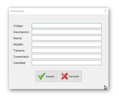 Software Salidas Herramientas Demo