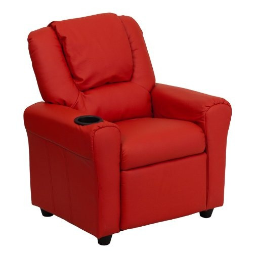 Muebles Flash Dg-ult-kid-red-gg Contemporáneo Vinilo Rojo Re