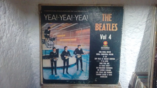 Lp The Beatles Vol 4 En Formato Acetato,long Play