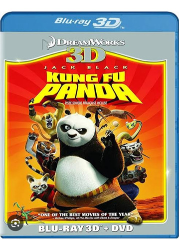 Kung Fu Panda En Disco Bluray 3d Alta Definición Full H D