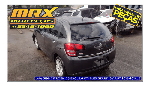 Sucata Citroen C3 Excl 1.6 Vti Flex Start 16v Aut 2014 Pecas
