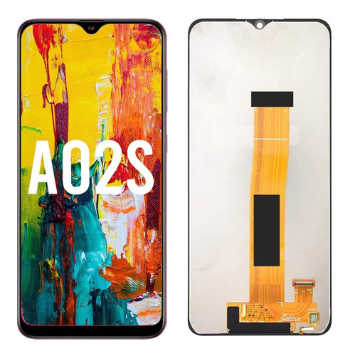 Pantalla Compatible Con Samsung A02s Sm/or/neg +envio Gratis