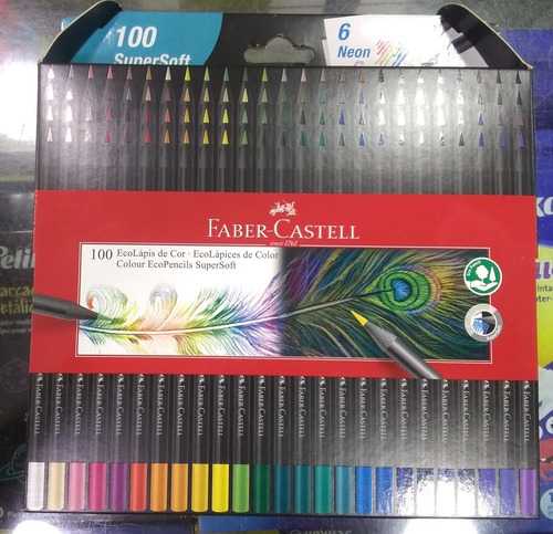 Colores Faber Castell Eco Supersoft X 100 Unidades Nuevos.