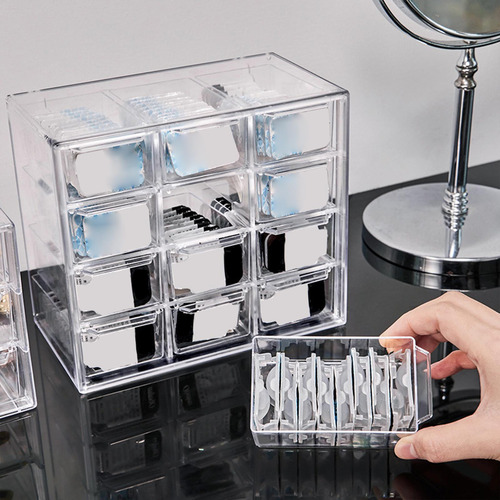 Mini Organizador De Gavetas Para Mesa, Caixa De 12 Gavetas