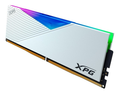 Memoria RAM Lancer RGB gamer color blanco 16GB 1 XPG AX5U6000C4016G-CLAR
