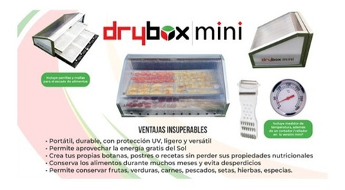 Imagen 7 de 10 de Drybox | Mini² Deshidratador Solar De Alimentos - Idi Solar