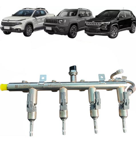Kit Flauta Com Bicos Pulse Toro Fastback T270 1.3 7094706