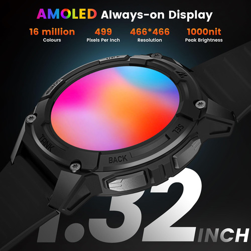 Reloj Inteligente Kospet Tank S2 Gps 5 Atm Impermeable Para